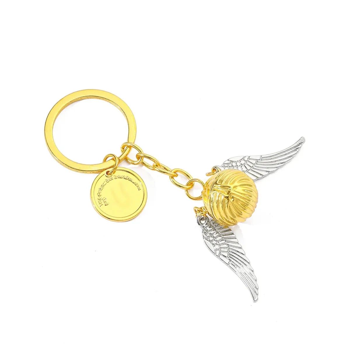 Keychain Golden Snitch Pendant Fashion Trend Backpack Accessory for
