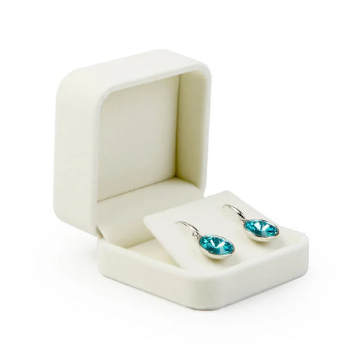 Oirlv Velvet Ring Box Pink Earring Jewelry Box Necklace Bracelet