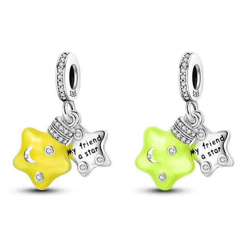 2024 New 925 Sterling Silver Luminous Charm Beads for 3mm Original