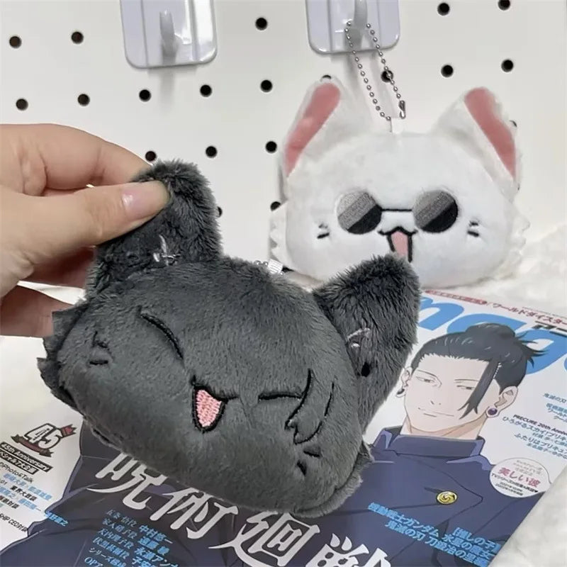 Anime Keychain Geto Suguru and Satoru Gojo Plush Cosplay Doll Pendant