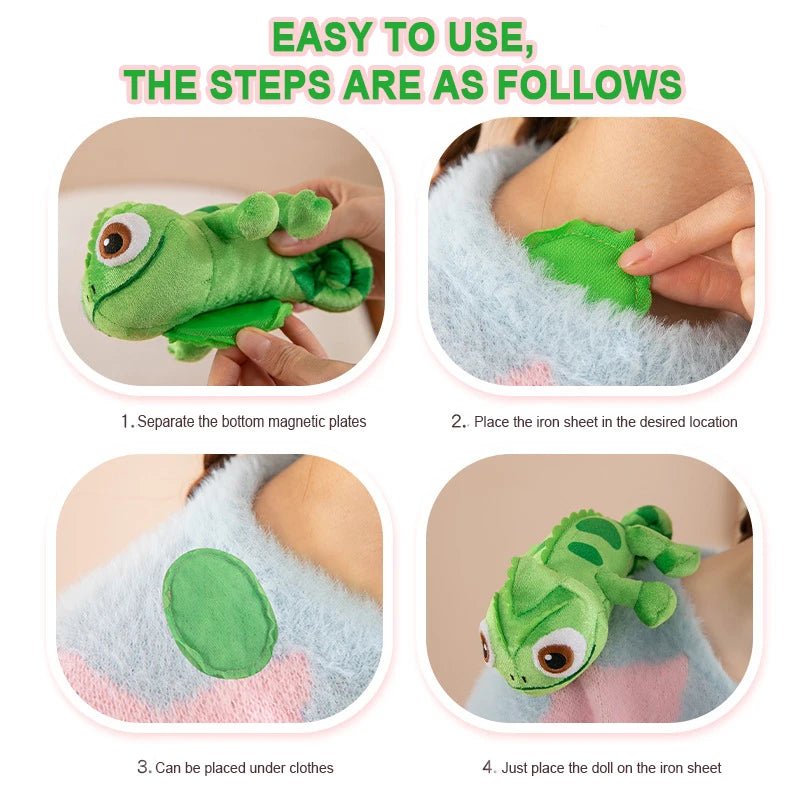 15cm Pascal Rapunzel Chameleon Plush Doll Toy Pascal Stuffed Animals