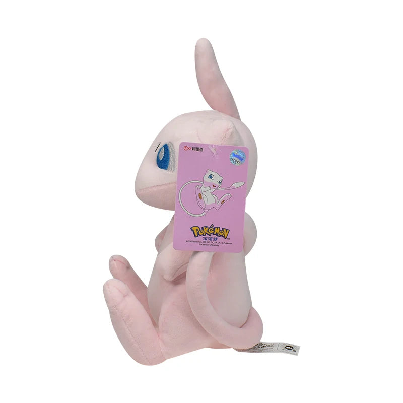Mew Pokemon Plush Doll Kawaii Cartoon Go dex Mew Plush Toys Soft