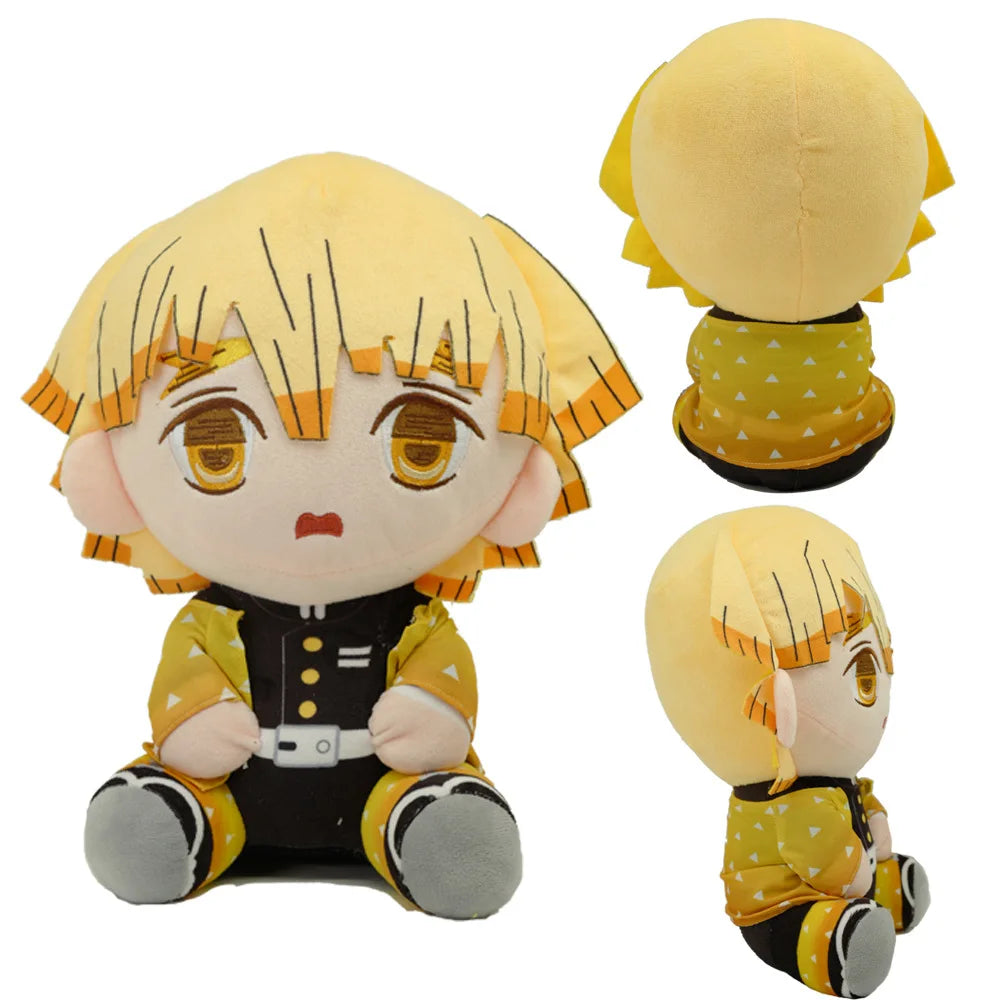 New 20cm Hot Demon Slayer Plush Dolls Lovely Anime Kimetsu No Yaiba