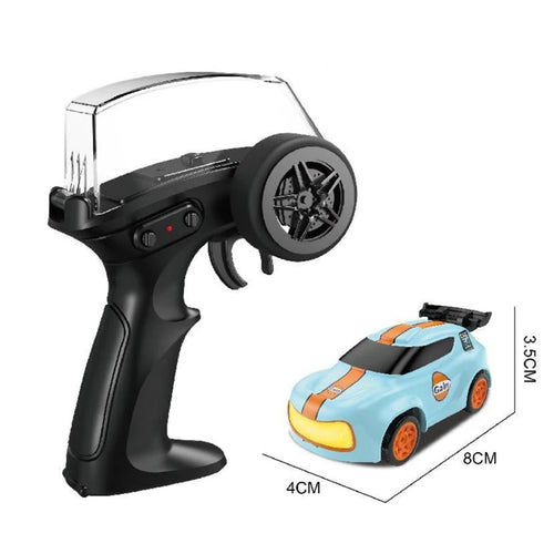 1:64 Desktop RC Drift Car 2.4G High-Speed Racing Car Four-Wheel Mini
