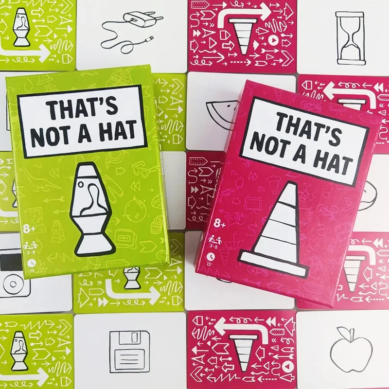 That’s Not A Hat Party Game Set Memory Tabletop Game 3-8 Players Cards