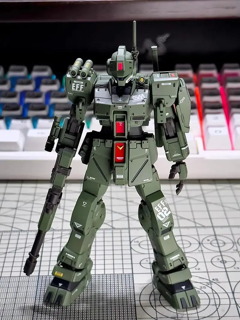 New XFS HG Rgm-79s Gm Spartan 1/144 Scale Assembly Model Kit Action