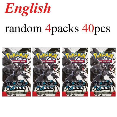 40 Pcs Pokemon Card Prismatic 151 Evolutions English Booster Battle