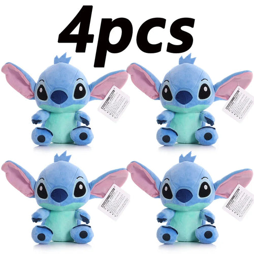 12cm 20cm 25cm Stitch Stuffed Plush Models Cartoon Stuffed Plush Dolls