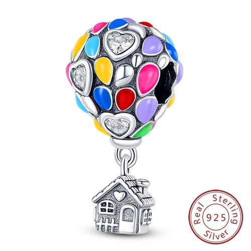 Hot Sale Charm Bead Pendant 925 Sterling Silver Firefly Love Heart
