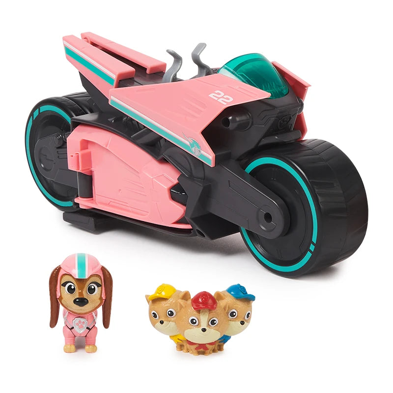 100% Original Paw Patrol Mighty Movie Liberty & Poms JR. Patrollers
