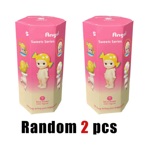 Hot Cartoon Angel Blind Box candy Doll Figuren Unboxing Fun Car
