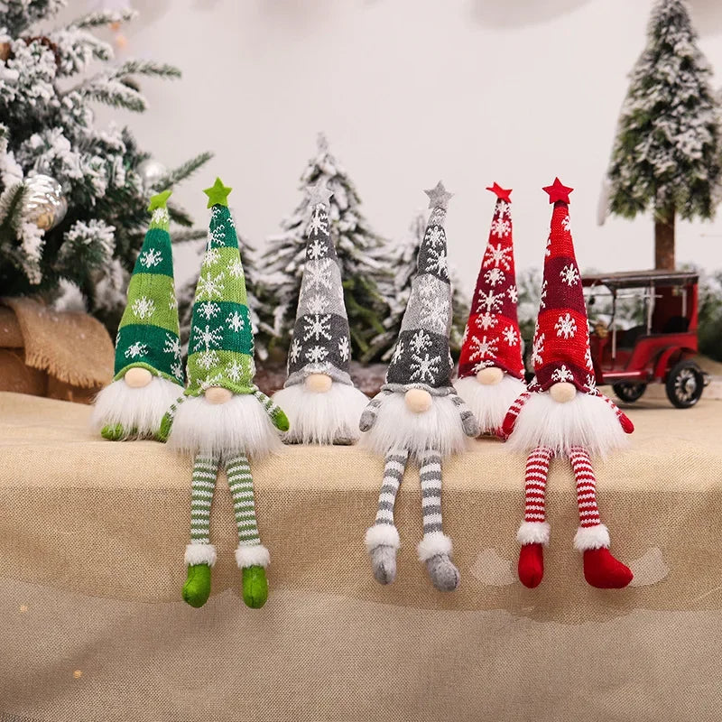 Christmas Gnome Faceless Doll Night Light Merry Christmas Decorations