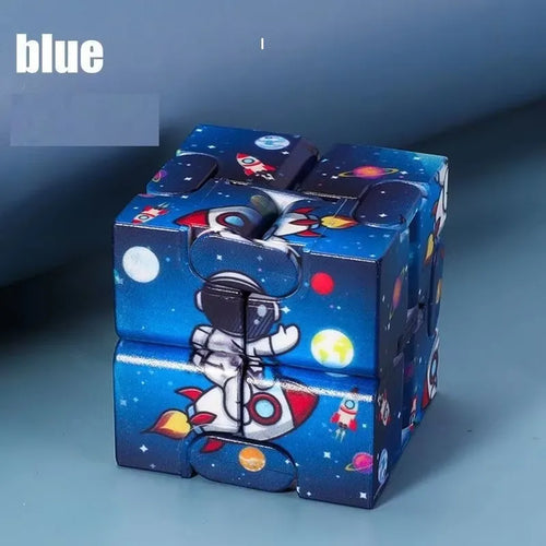 Infinity Cube Flip Adhd Toys Anxiety Toy Fingertips for Game Puzzle