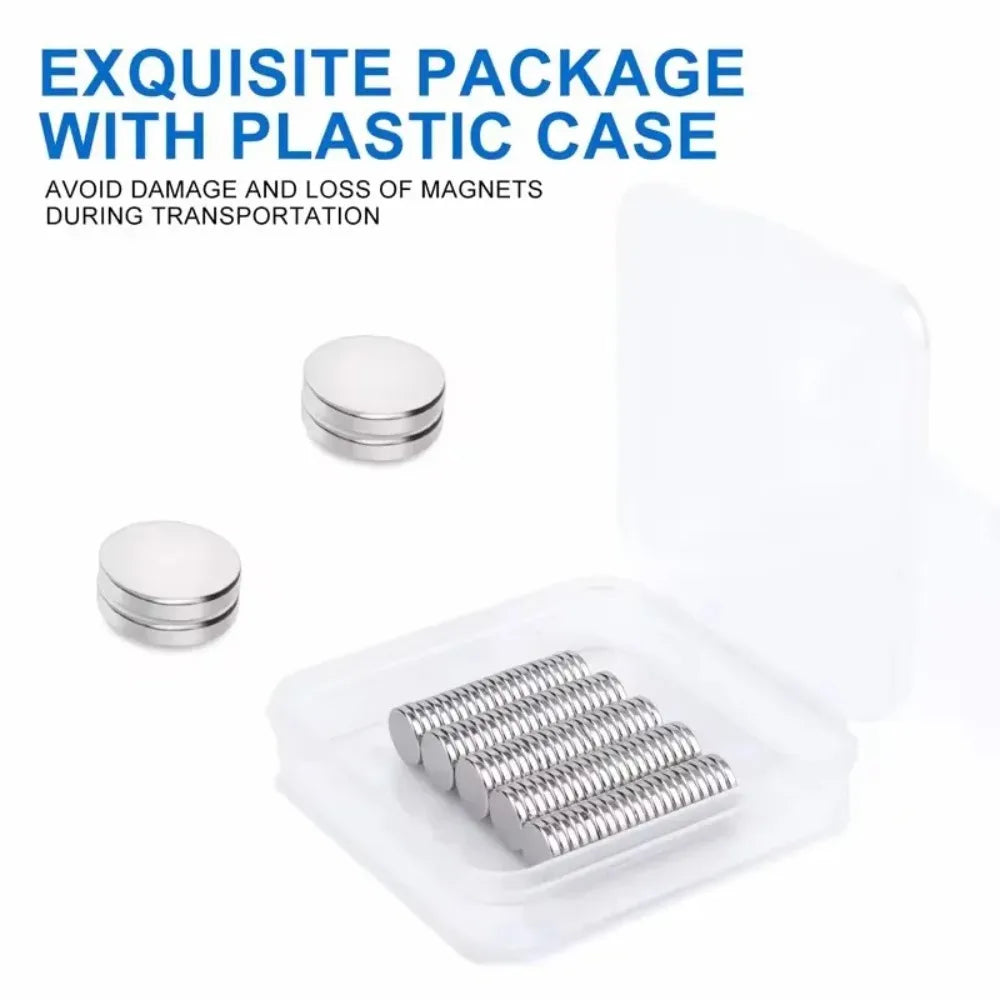 Round  Magnets, Mini Refrigerator  Magnets Disc for Whiteboard Locker