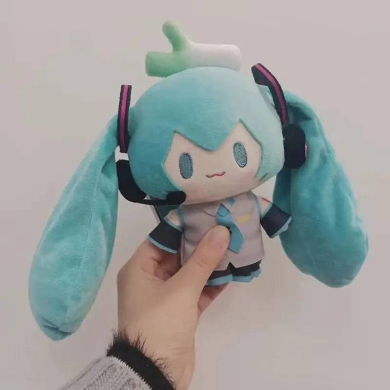 15cm Hatsune Miku Kawaii Q Version Figure Plush Doll Anime Peripheral