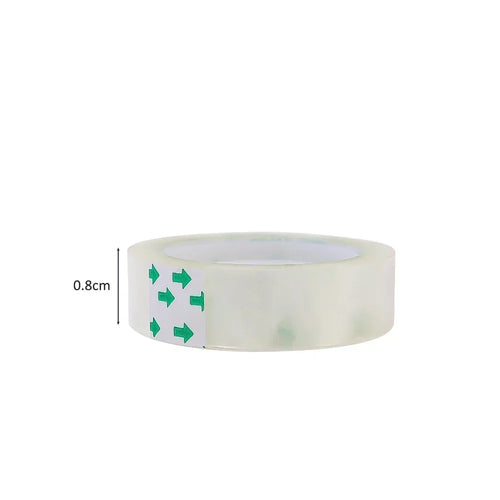 10/5/1 Rolls Premium Transparent Tape 0.8cm 1.2cm 1.8cm Multifuntion