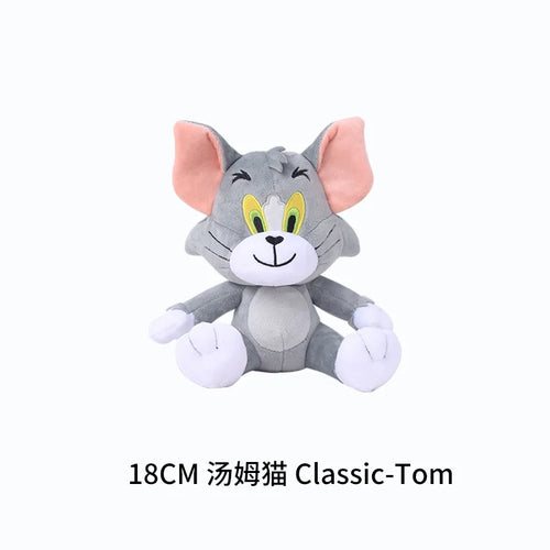 Anime Tom And Jerry Plush Toy Cartoon Movie Figures Cat Mouse Cute