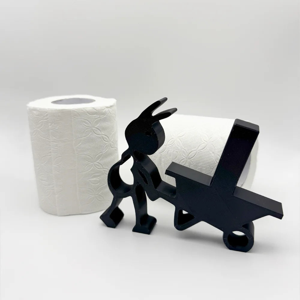 Cute Simple Animal Tissue Holder -Minimalist And Practical Paper Roll