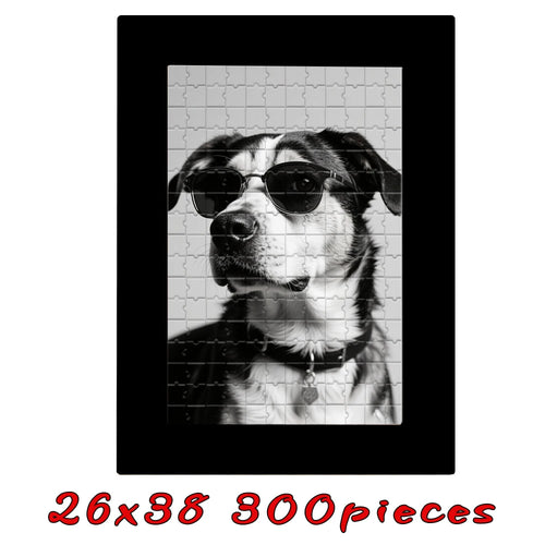 【Custom】Framed Wooden Puzzles, Custom Graduation Photo Puzzles as