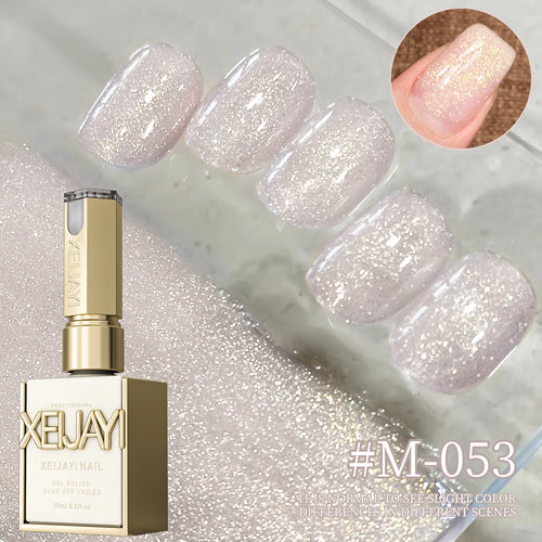 15ML transparent pink gel nail polish long-lasting nail polish gel