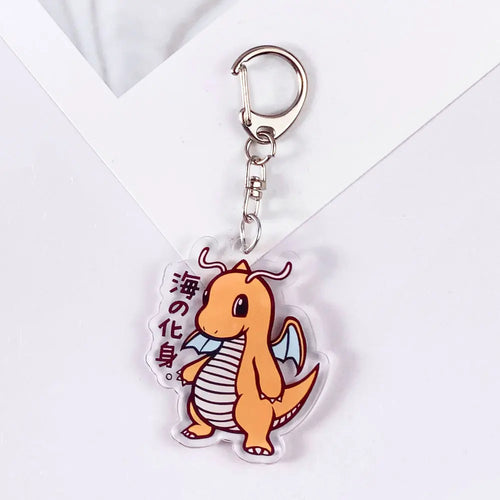 Pokémon Pikachu Cute Acrylic Keychain Accessories Pikachu Charizard