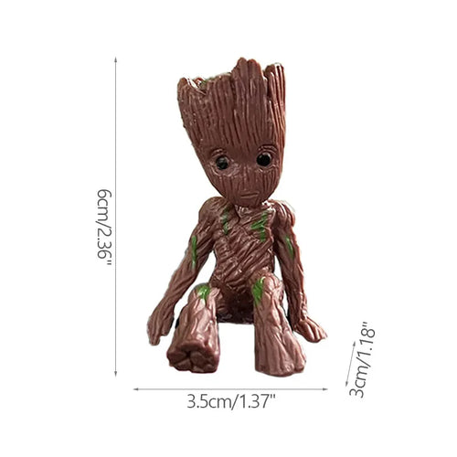 Fashion Handicrafts Anime Action Groot Character Multifunction Plants
