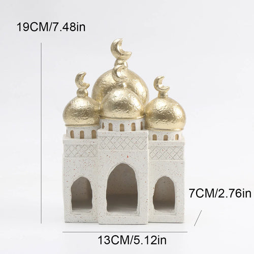 1 PC Ramadan Muslim Kaaba Dome Mosque Islamic Desktop Ornament Table