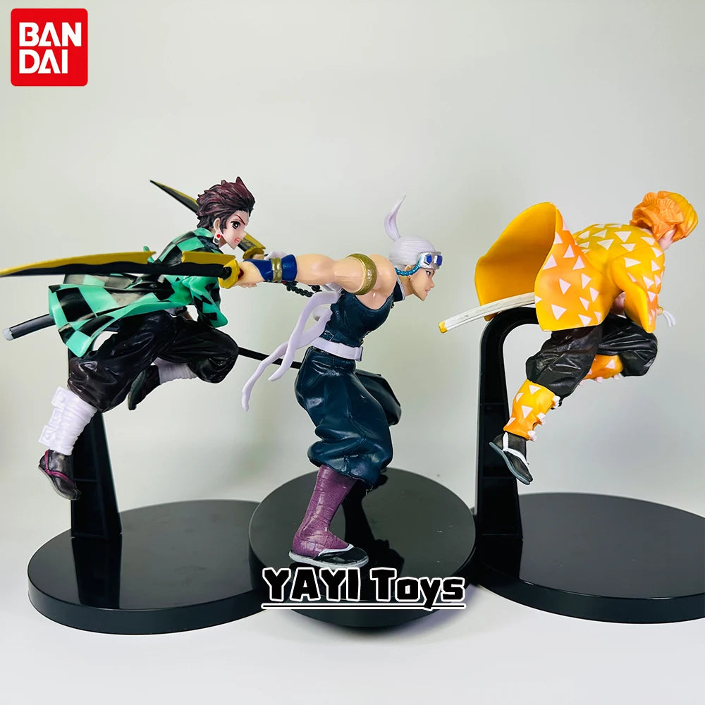 Hot Anime Demon Slayer Figure Tanjirou Agatsuma Zenitsu Kyoujurou