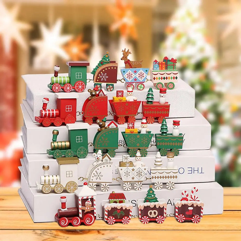 Christmas Train Merry Christmas Decorations For Home 2023 Cristmas