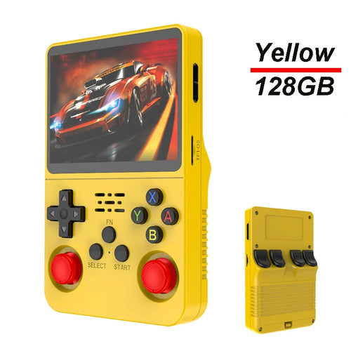R36S Retro Handheld Video Game Console ARKOS System 3.5 Inch IPS