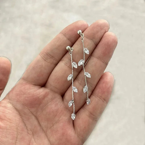 New Fashion Gold Color Leaf Earrings For Women Exquisite Mini Set