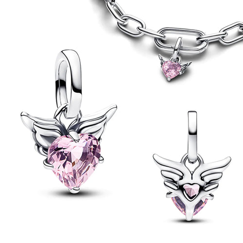 New 925 Sterling Silver Charms Heart Bee Flower key Lock Earrings