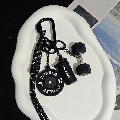 Fitness Keychain for Gym Lovers Premium Gift Sports Enthusiasts