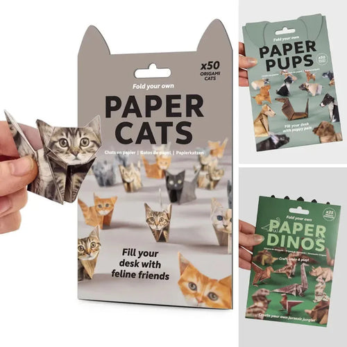 Creative DIY Paper Cats Handmade Origami Fun for Every Cat/Dog