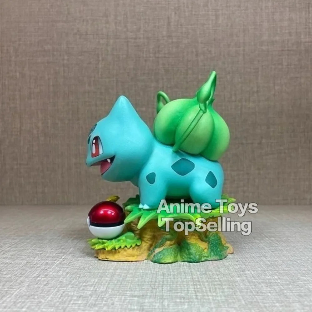 10cm/3.94in Anime Pokemon Figure Bulbasaur Action Figures Pvc