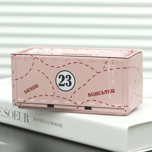 Mini Iron Storage Box Miniature Storage Iron Box Creative Decoration