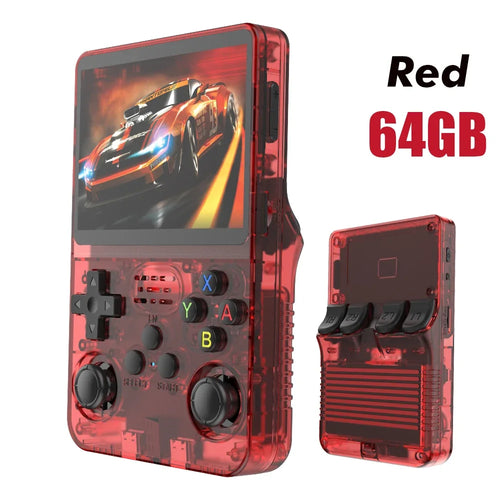 NEW R36S Retro Handheld Game Console Linux System 3.5 Inch IPS Screen