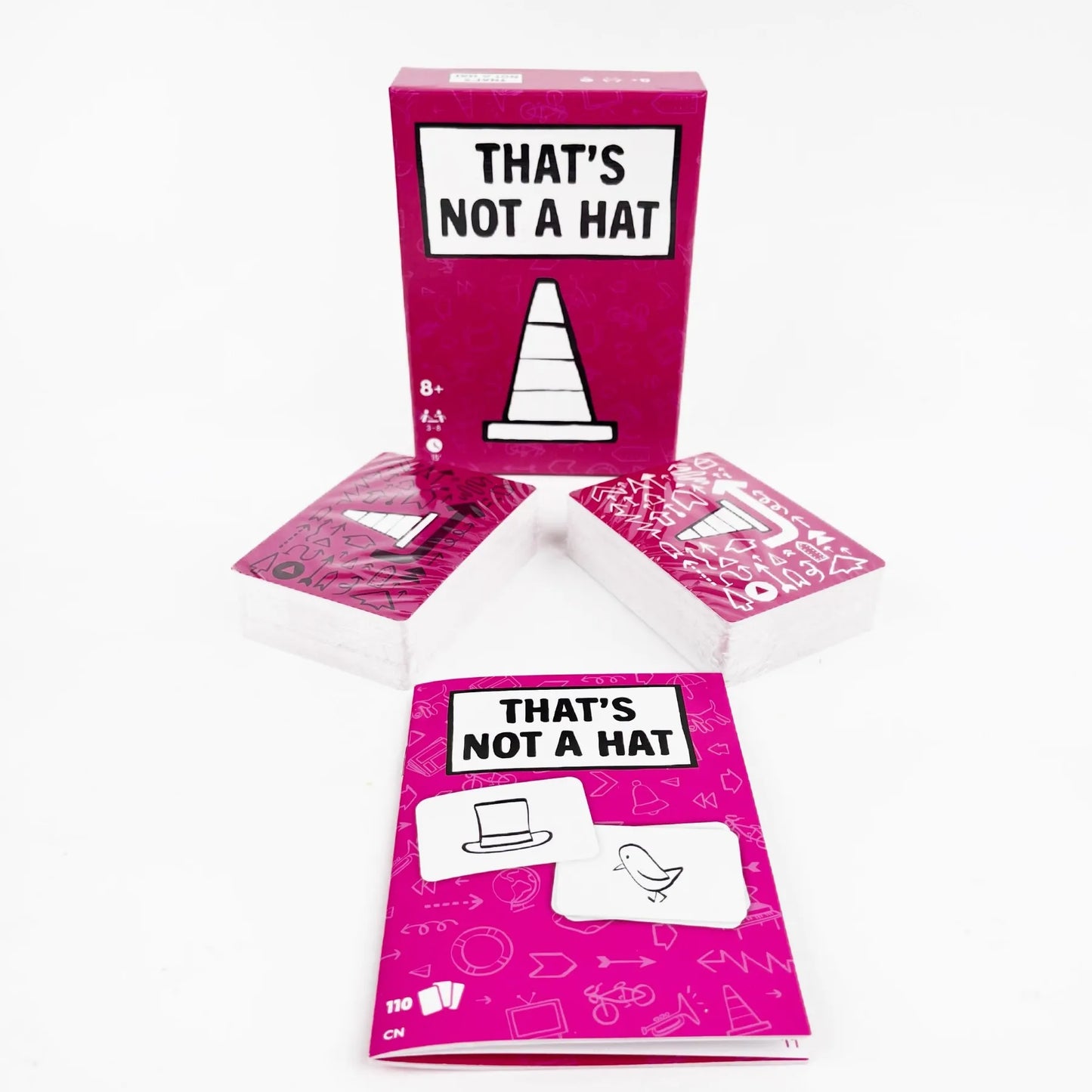 That’s Not A Hat Party Game Set Memory Tabletop Game 3-8 Players Cards
