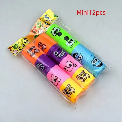 24PCS Rainbow Magic Springs Circle Toys Kids Birthday Party Favors