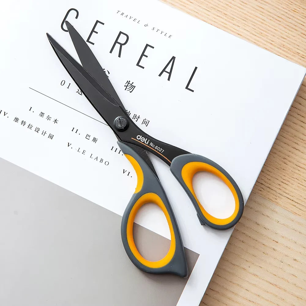 DELI Soft Handle Scissors for Office & Home Use - Durable Sharp