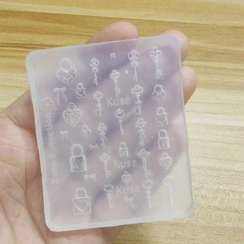 3D Mold Silicone Nail Art Decorations DIY Flower Bow Angle Wing
