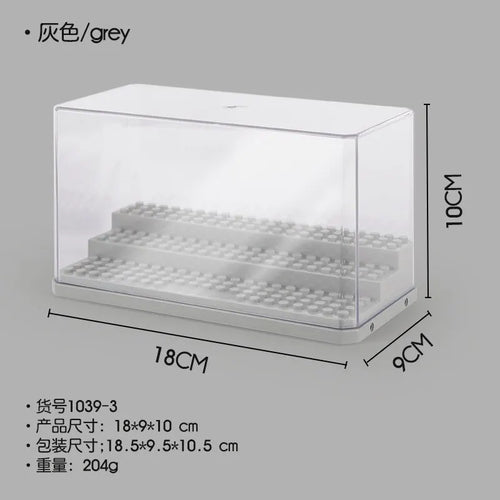 Building Blocks Mini Figure Display Cabinet Compatible with Lego