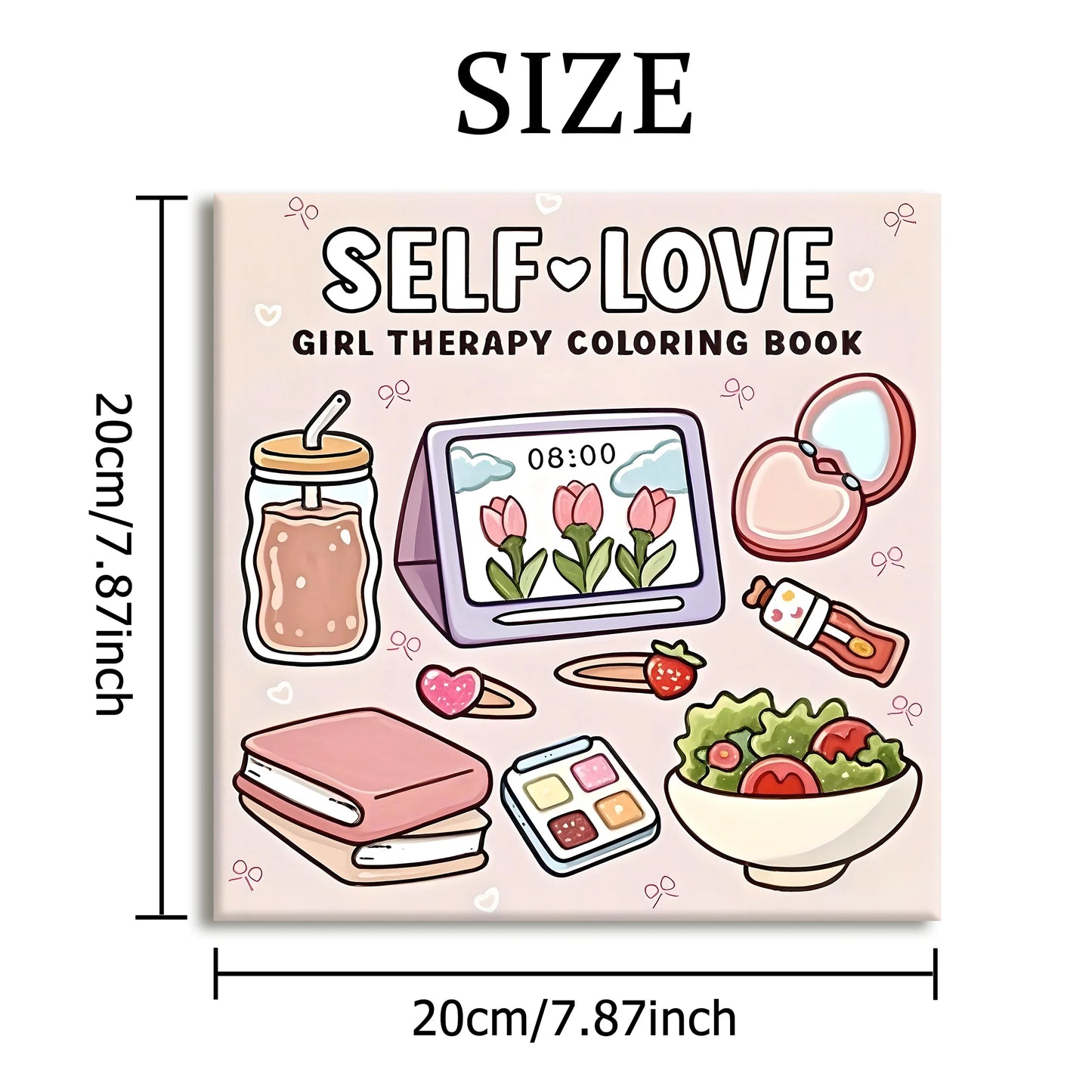 Self Love Coloring Book for Adults - Bold & Easy Stress Relief