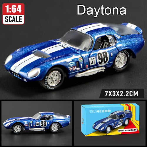 1:64 Scale JDM Corvette GT500 Firebird Daytona Stardust Alloy Diecast