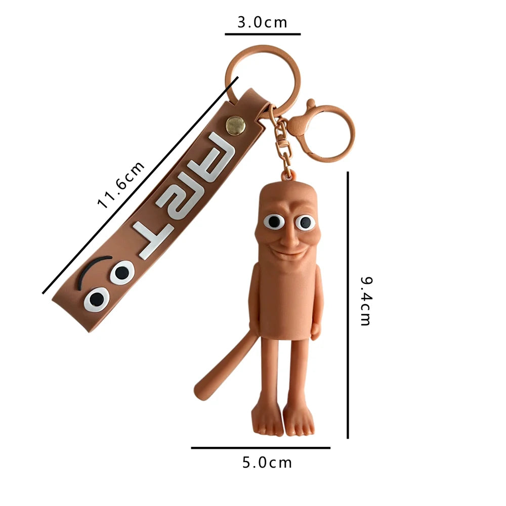 Italian Brainrot Keychain Tralalero Tralala Tung Tung Tung Sahur