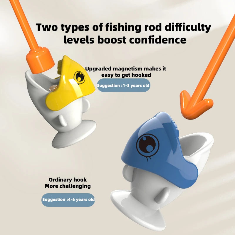 Baby magnetic fishing toys, educational toys, children's first