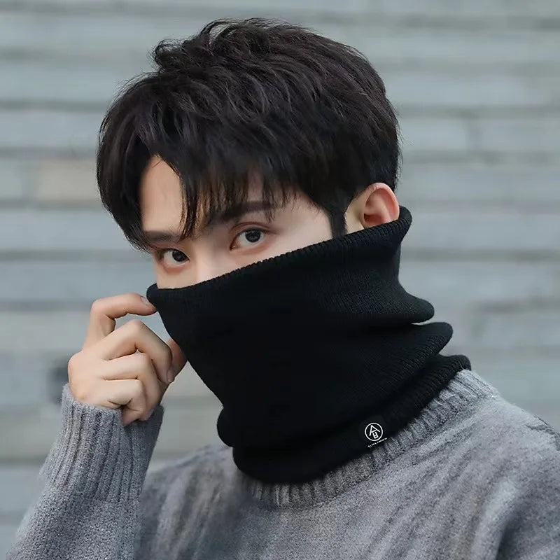 Winter Neck Warmer Scarf Fleece Lined Windproof Gaiter Soft Thermal