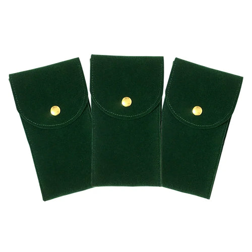 Embers Watch Bag Blue Black Green Watch Box Flannelette Gift Box