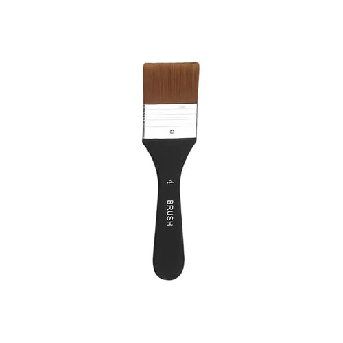 Paint Brush, Flat Bright Paint Brushes Craft Basecoating Paint Brushes