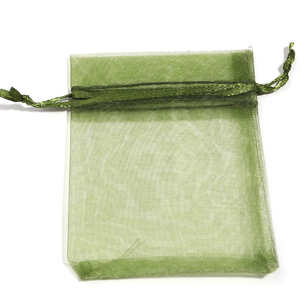10pcs/Lot 24 Colors Organza Bags Jewelry Bag Wedding Gift Storage
